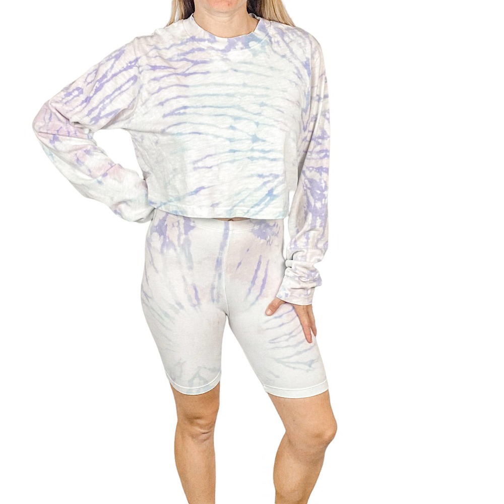 Cotton Citizen Sweat Set Brooklyn Peony Tie Dye Two Piece
